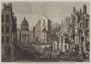 Sloopwerken in Parijs, Verwijdering van een Deel van het Quartier Latin
